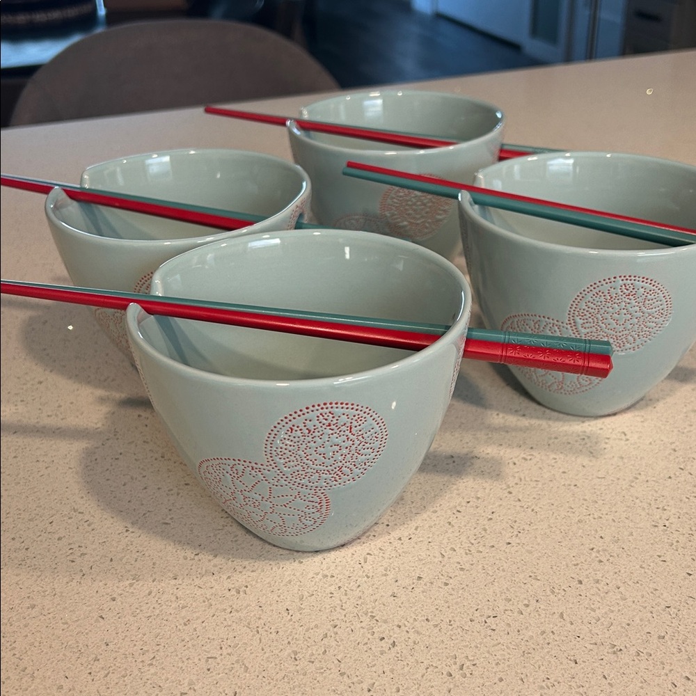 Torre & Tagus Chopsticks Bowl Set NWOT - Picture 2 of 14
